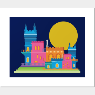 Fairy Tale Castle Posters and Art